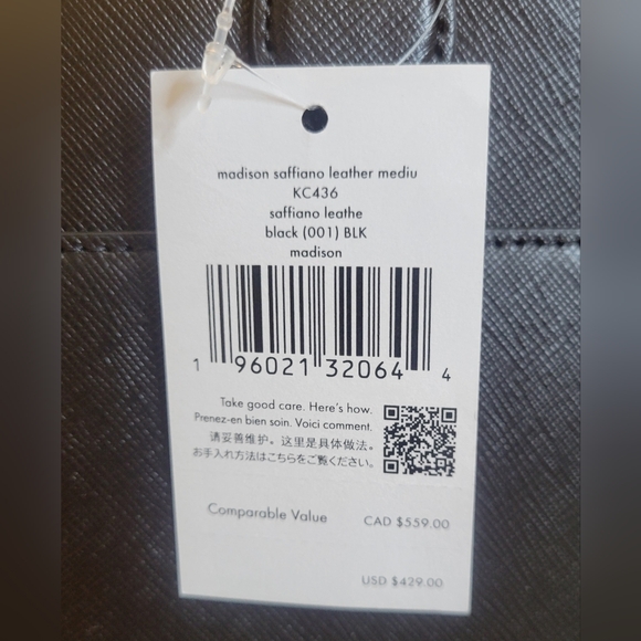 Kate Spade Madison Saffiano leather satchel, medium - Picture 10 of 11